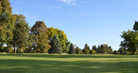 Island Lake golf course fairway